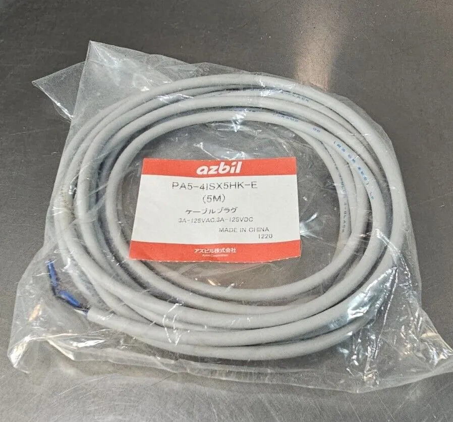 AZBIL PA5-41SX5HK-E Proximity Switch Cable. 5m. 5E-13