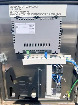 Used Evoqua J-Press 800G32 Filter Press – 313 Sq. Ft., 100 PSI, Built 2019