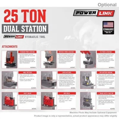 EDWARDS HAT2500 Ironworkers | Sierra Victor Industries (2)