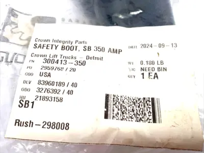 NEW CROWN V-FORCE® BATTERY SAFETY BOOT SB 350A