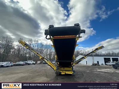 Used 2022 KEESTRACK K3 SCREENER Vibratory Screens New Jersey US | Proxy Equipment #1385388