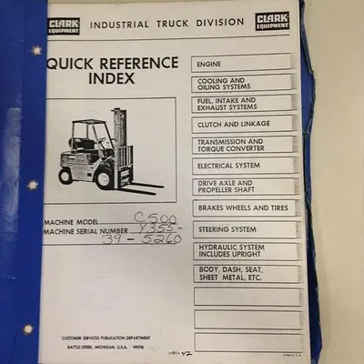 USED CLARK EQUIPMENT I-091-42