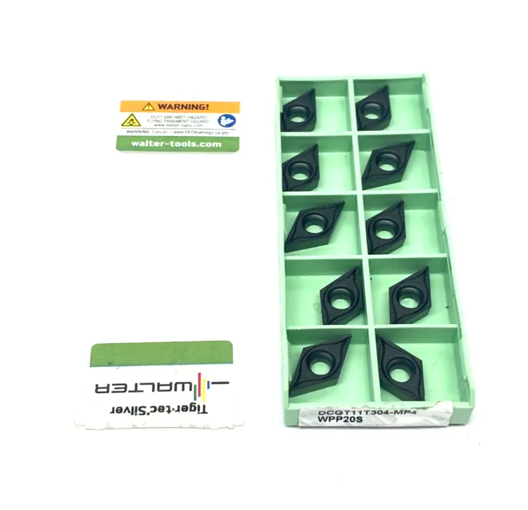 Used WALTER DCGT11T304-MP4 TIGER-TEC SILVER TURNING INSERTS Inserts (Misc) | Maverick Industrial Sales #1106140