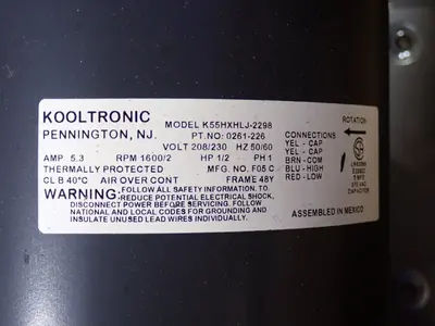 USED KOOLTRONIC K55HXHLJ2298