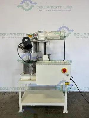 USED CHARLES ROSS LDM-4 DOUBLE PLANETARY JACKETED MIXER 4 GALLON W/  1.5 HP MOTOR