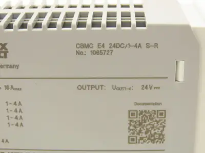 Phoenix Contact CBMCE424DC/1-4A S-R Multi Channel Electronic Circuit Breaker 24V