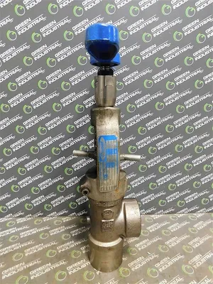 1.5" Conval 13U2J-F227G-5T07 Globe Valve 7613 PSI WOG 1/2" Orif. F22 Body Used