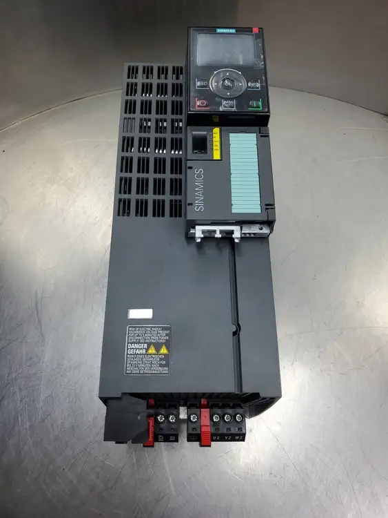 Used Siemens 6SL3210-1PE23-3UL0 SINAMICS PM240-2 Inverter Drive, 20HP Variable Speed Drives | Palmetto Automation #1156048