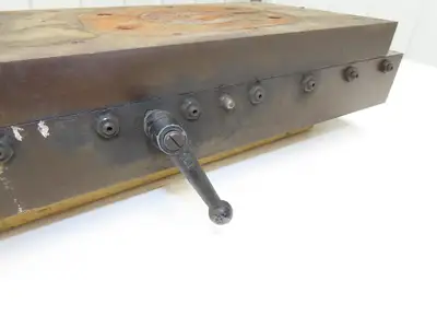 Milling Machine Sliding Dovetail Fixture Table 8"x12" Threaded Jig Plate