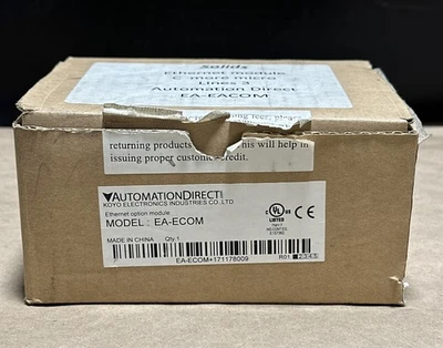 NEW AutomationDirect EA-ECOM
