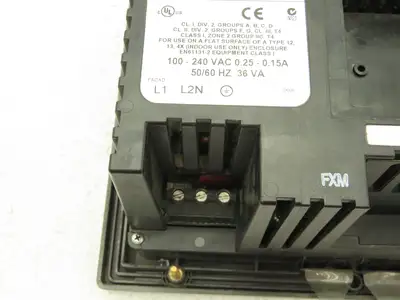 Allen Bradley 2711-B5A2X PanelView 550 Panel Display Interface Keypad Ser H READ