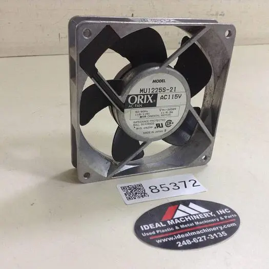 Used ORIENTAL MOTOR MU1225S-21 Fans | Ideal Machinery #625770
