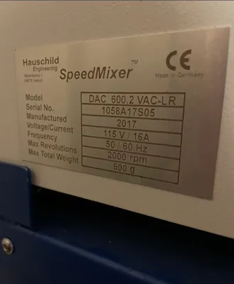 USED 2017 HAUSCHILD DAC 600.2 VAC-LR