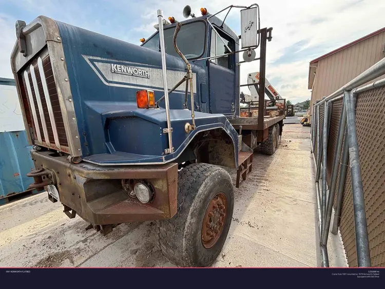 Used 1991 KENWORTH FLATBED Bucket (boom) trucks Wisconsin US | Proxy Equipment #1378370