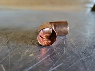 5/8" Copper C x C 90-Degree Short Elbow
