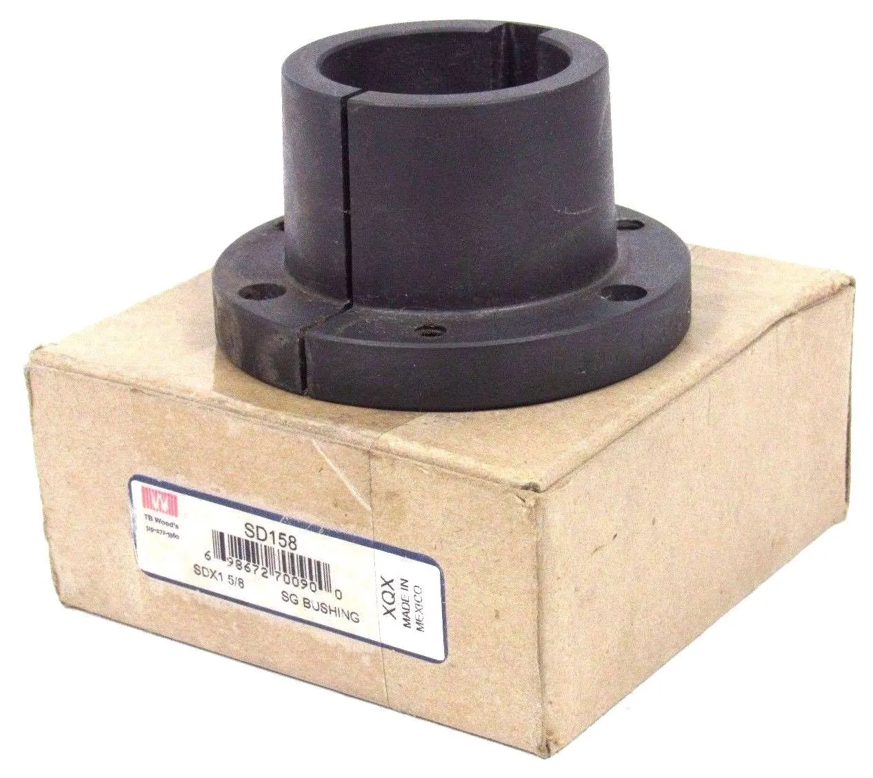NEW TB WOODS SD158 SQ BUSHING SDX 1 5/8