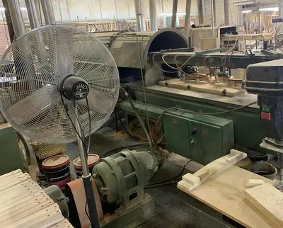 ONSRUD DOUBLE-HEAD PROFILE SHAPER WITH FREQUENCY CHANGER