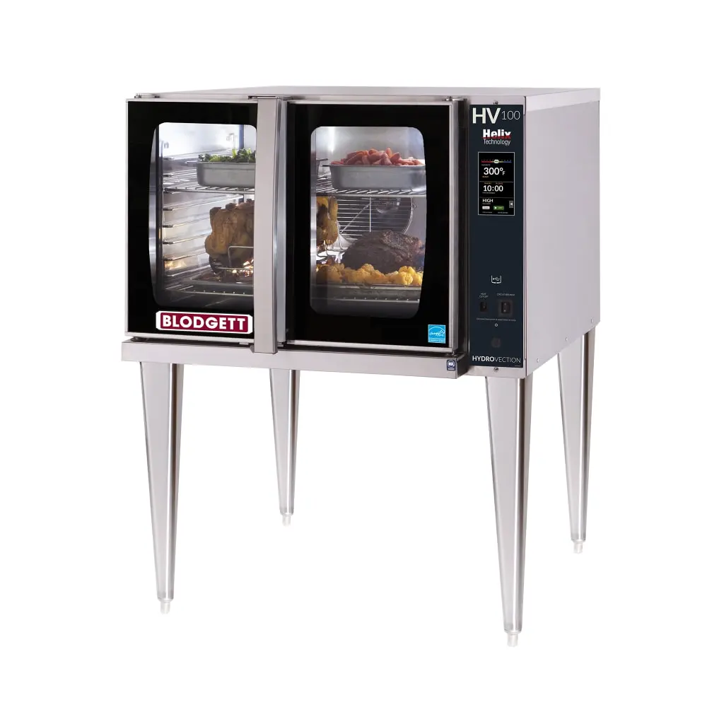 Blodgett HVH-100G SGL Hydrovection® Single Full Size Natural Gas Convection Oven - 60,000 BTU