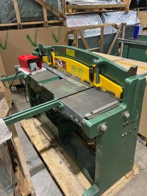 TIN KNOCKER TK H1652 HYDRAULIC SHEAR Power Squaring Shears (Gauge) | THREE RIVERS MACHINERY (4)