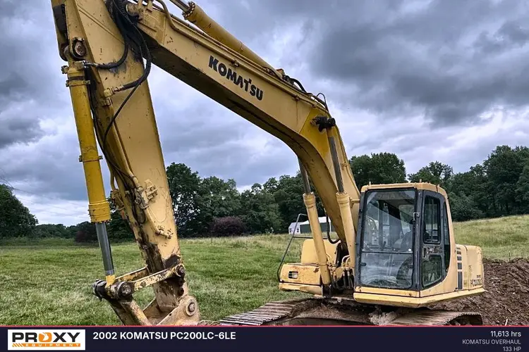 Used 2002 KOMATSU PC200LC-6LE Excavators Kentucky US | Proxy Equipment #1377847