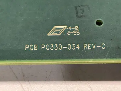 USED VAN DORN 330034 REV-C