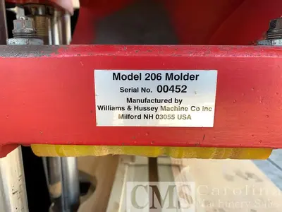 USED 2007 WILLIAMS AND HUSSEY W7-S MODEL 206 PLANER/MOLDER