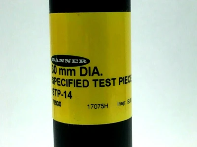 USED BANNER ENGINEERING 30 MM  &  60 MM SPECIFIED TEST PIECES