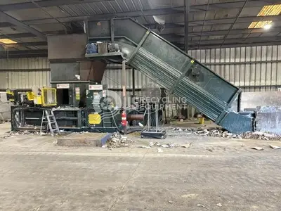 Used INTERNATIONAL BALER TR-9-75 HORIZONTAL 2 RAM BALER Balers Alabama US | US Recycling Equipment #1418984