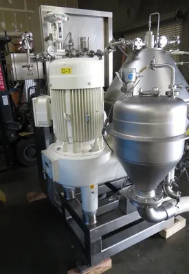 Westfalia SC 35-06-177 Hydrostop clarifier centrifuge, 316SS.
