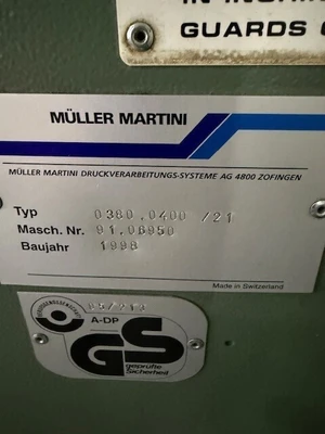 1998 MULLER MARTINI BRAVO Saddle Stitcher | Pressroom Solutions LLC (4)