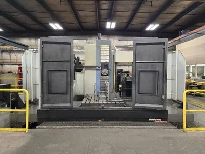 2014 DOOSAN DBC130 II BORING MILL VERTICAL/HORIZONTAL, TABLE & FLOOR TYPE CNC | Quick Machinery Sales, Inc. (20)