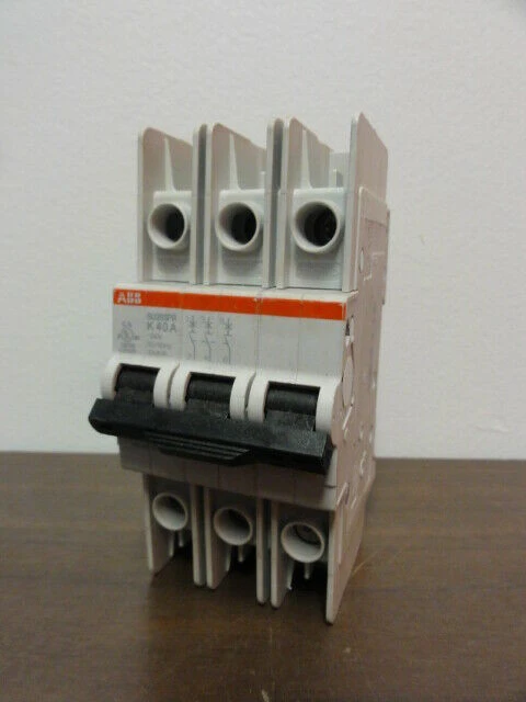 ABB Model SU203PR K40A, 3P, 240V Miniature Circuit Breaker