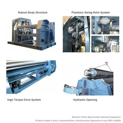 DURMA HRB4 3050 Hydraulic Plate Rolls | Sierra Victor Industries (8)