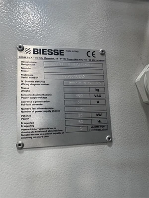 Used 2019 BIESSE "WINNER W1" Woodworking Handling Equipment California US | MachineryMax #1468873