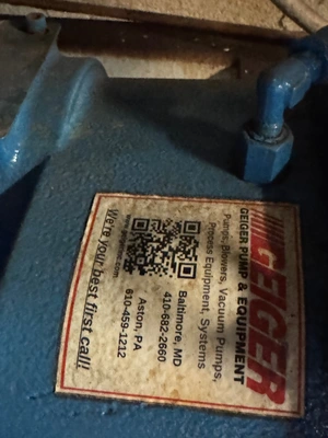 USED 2019 TUTHILL VACUUM PUMP