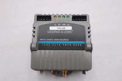 GIDDINGS & LEWIS M.1300.7372 R1 Input Module 24VDC SINK/SOURCE STOCK 632-D