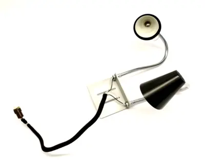 Work Station Lamp | Double-Light Side Mount , Winchester 5-Pin M5P Connector - Used