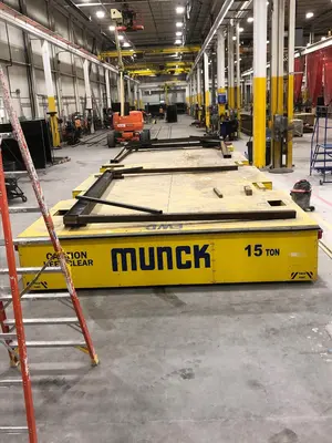 USED 2020 MUNCK 15 TON TRANSFER CART