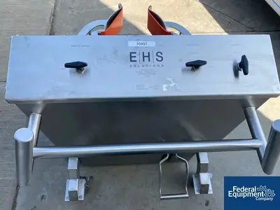USED EHS Solutions E/H/S Solutions Stainless Steel Drum Cart