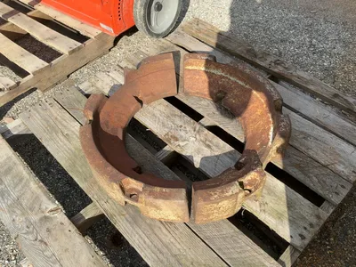 Ford tractor rear wheel weight, split, for 28” wheels
