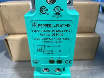Used PEPPERL + FUCHS NJ20+U4+WBHMS3N.O. Proximity Sensors Ohio US | HGR 24 #1550056