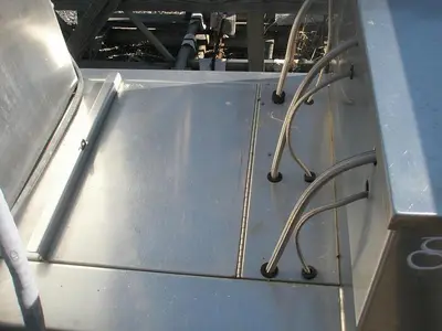 Cleaner, Tank, Purge System, 3 Compartment, S/st, Portable #S210295