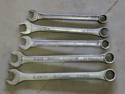 5/8" - 1-7/16" Combination Wrench Set (10pcs)