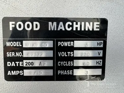 Used ANVIL MIX9180 Planetary Mixers California US | Star Industries #1254753