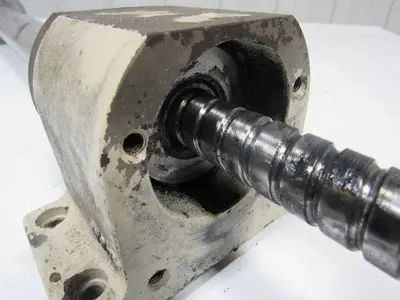 Ball Screw Assembly 25mm Dia Shaft 12mm Pitch 23mm Travel 42-1/2" OAL