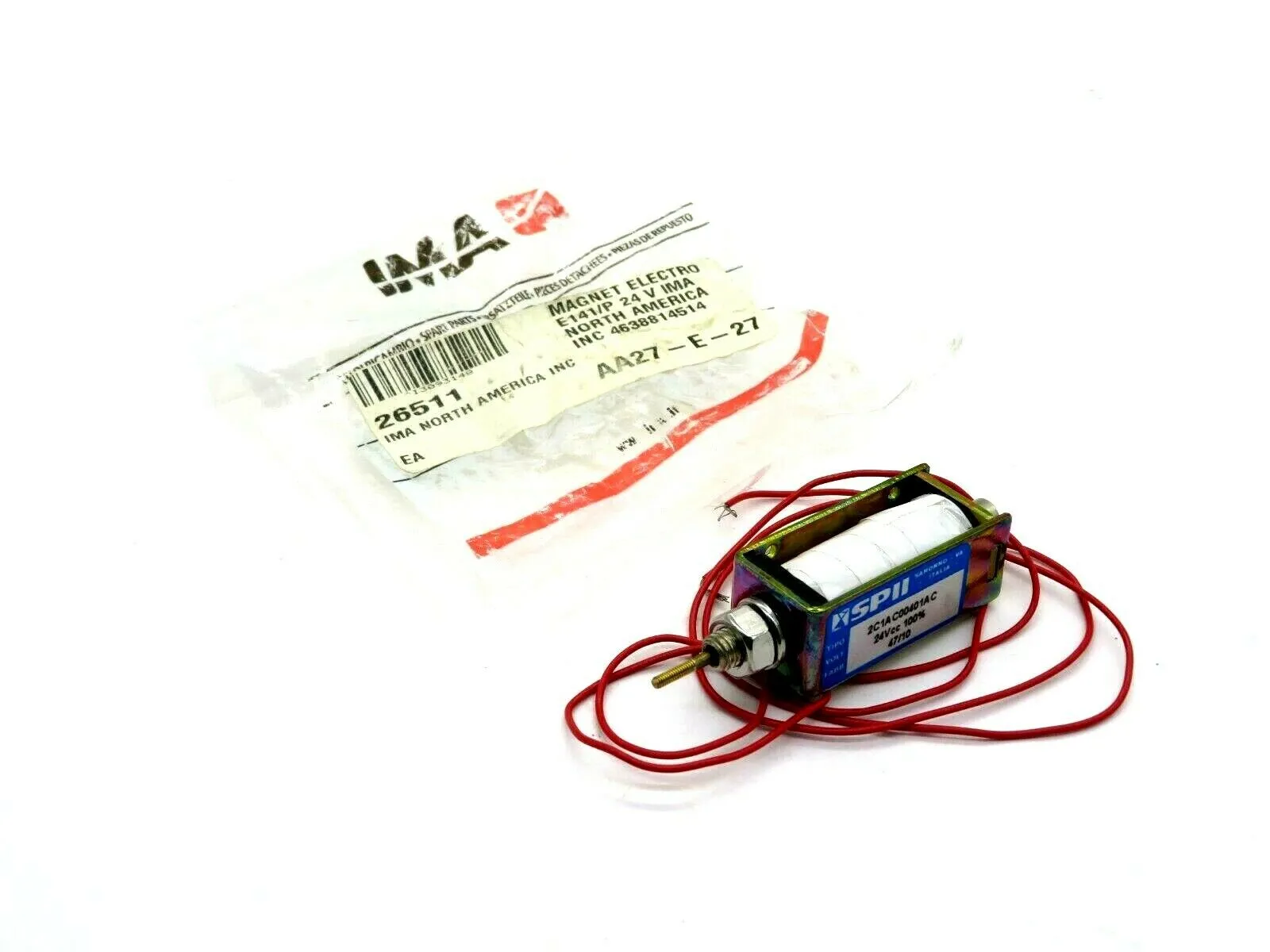 NEW IMA 4638814514 MAGNET ELECTRODE E141/P 2C1AC00401AC