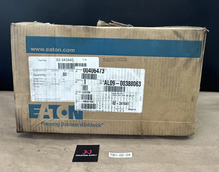 New | in-Stock Eaton 02-341641 Hydraulic Pumps Indiana US | J&J Industrial Supply #1259663