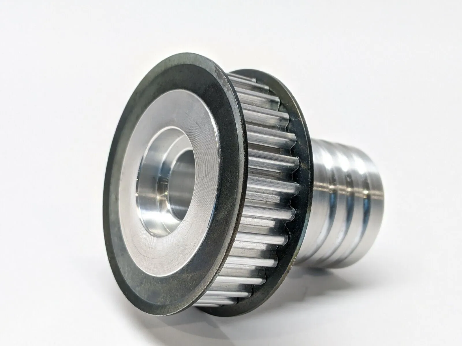 30T | Tooth Aluminum Timing Pulley 14mm Shaft 13mm Belt Width - New Other