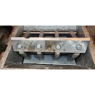 Used 10HP Industrial Plastic Granulator Knife Shredder - 8" dia. X 16W
