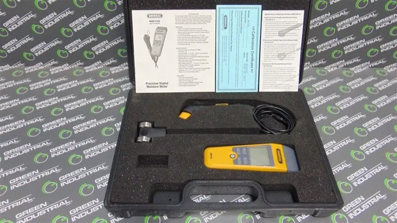 General MM70D-7022KIT All-In-One Deluxe Moisture Meter Kit Used